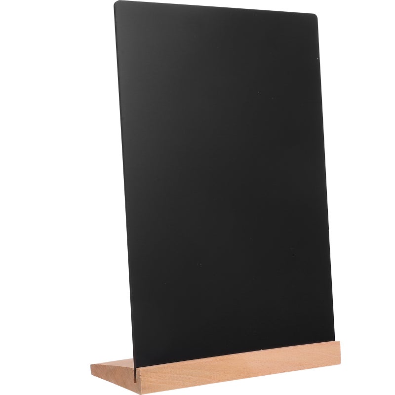 Mini Chalkboard Signs for Table Numbers, Menus, and Messages, Stable Standing Design - Image 1