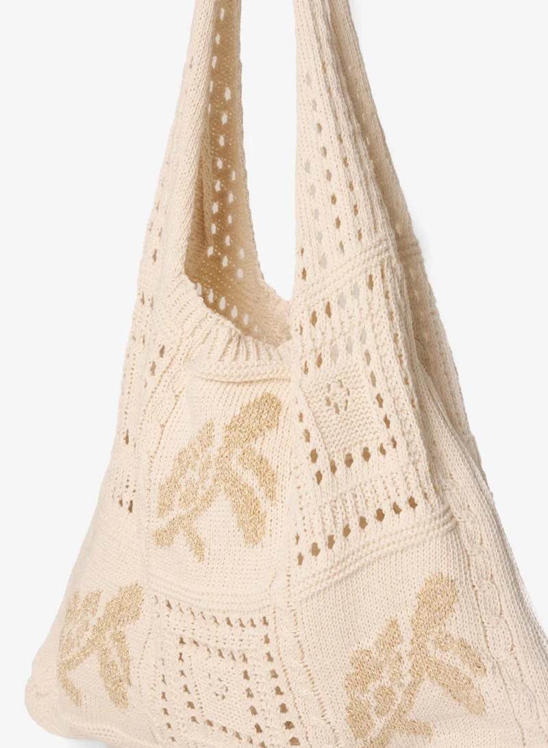 بلو فانيلا Crochet Knit Pattern Bag