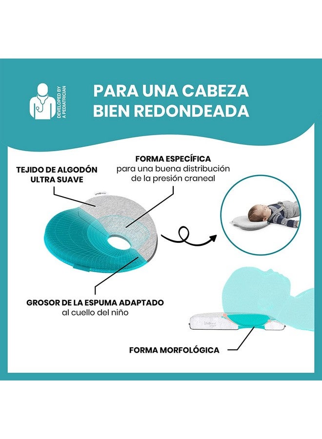 Babymoov Lovenest Organic Baby Infant Cushion, Pediatrician Designed Versatile, Comfortable, Machine-Washable Head and Neck Support (Made in Europe), Baby Registry Must Have - Image 5