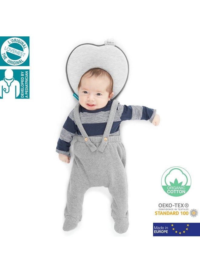 Babymoov Lovenest Organic Baby Infant Cushion, Pediatrician Designed Versatile, Comfortable, Machine-Washable Head and Neck Support (Made in Europe), Baby Registry Must Have - Image 2