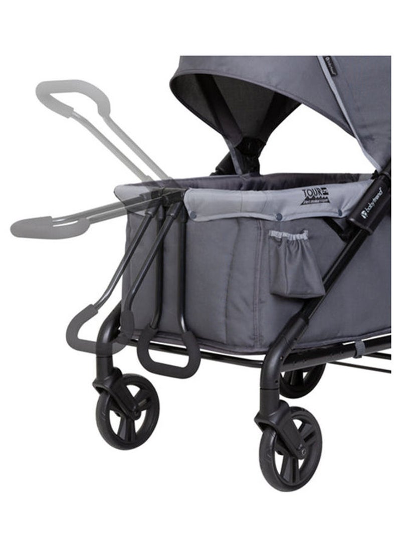 babytrend 2-in-1 Tour Lte Stroller Wagon - Image 4