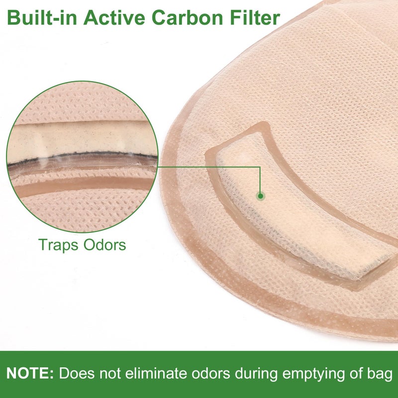 LotFancy Colostomy Bags, Pack of 20, Ostomy Supplies, One-Piece Drainable Pouches with Closure for Ileostomy Stoma Care, Cut-to-Fit, Max 64mm - Image 5