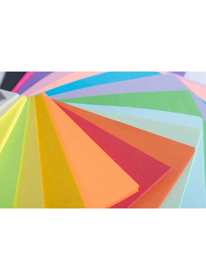 BB Bachmore Origami Paper 500 Sheets, 20 Vivid Colors, Double Sided Colors Make Colorful and Easy Origami,6 Inch Square Sheet, for Kids & Adults, Papers, Arts and Crafts Projects (E-book included) - Image 2