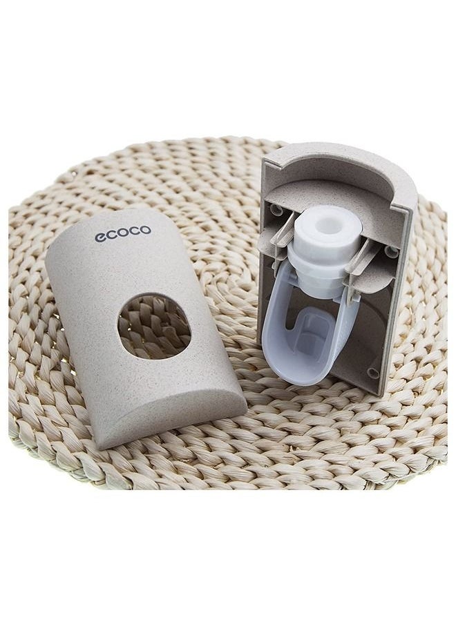 ecoco - Automatic Toothpaste Dispenser Set with Wall Mounted Kids Hands Free Squeezer  Wall Mounted Hands Free Toothpaste Squeezer for Family - Image 1