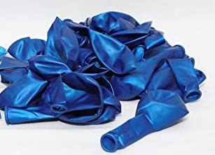 flavouredlove Colorful Metallic HD Party Balloons for Birthday Anniversary Baby Shower (Pack of 25, Dark Blue) - Image 4