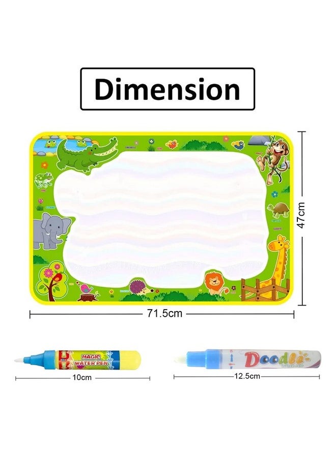 Famous Quality FAMOUS QUALITY Water Drawing Mat for Kids - Combo of 3Pcs, Gifts for Girls and boy Age 3 to 7 | Magic Pen  - Image 5