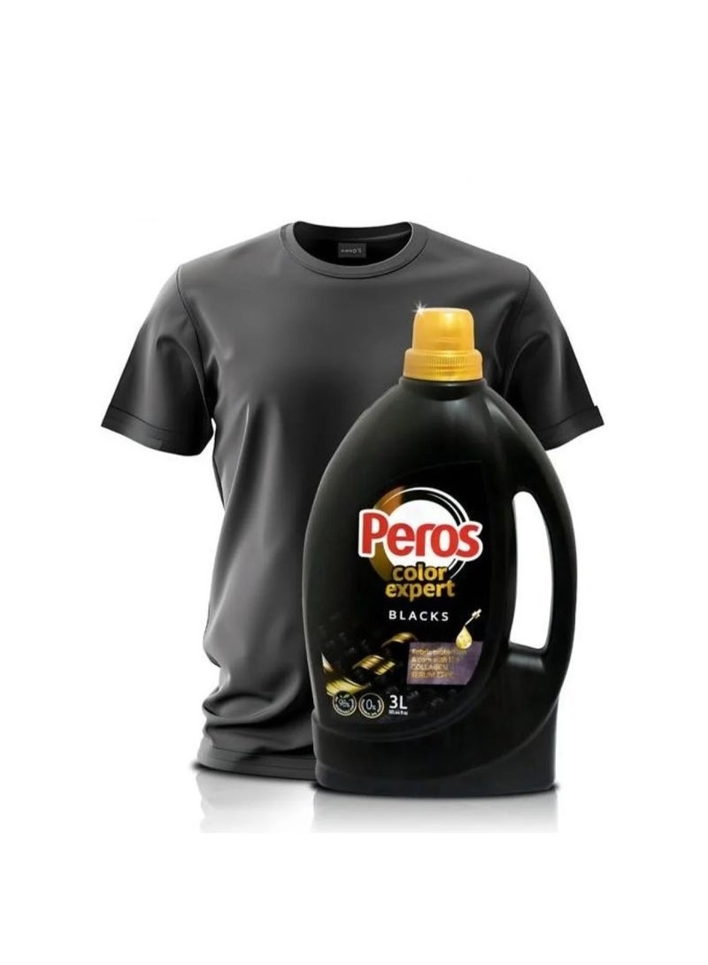 Peros Liquid detergent for abayas and black clothes with collagen serum effect - Image 3