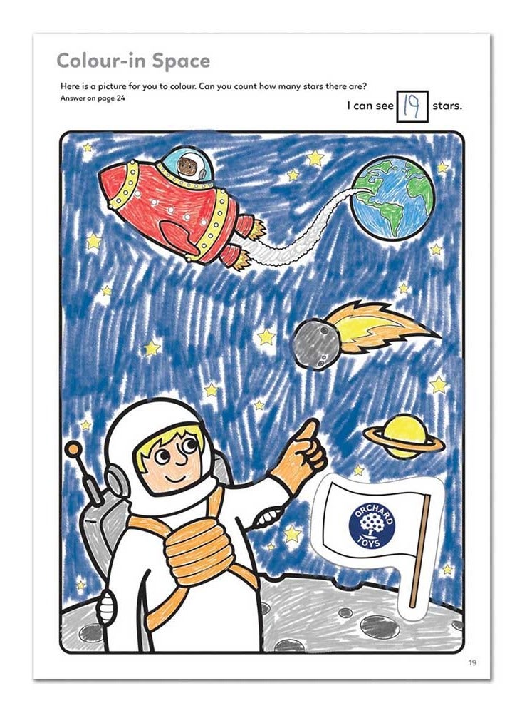 أورشارد تويز ألعاب البستان - كتاب تلوين الفضاء الخارجي - Image 2