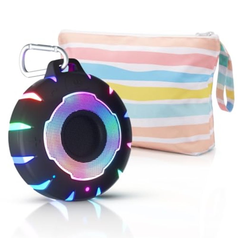 tooth Shower Speaker + Waterproof Beach Bag Rugged and Ready for Any Adventure - Image 1