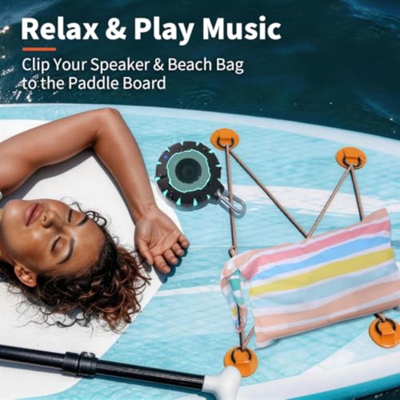 tooth Shower Speaker + Waterproof Beach Bag Rugged and Ready for Any Adventure - Image 3