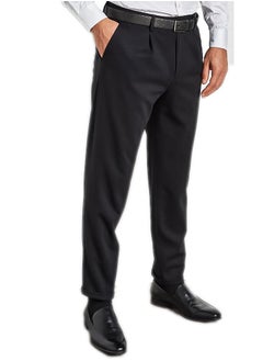 Generic Slim Tapered - Jim Flex Ankle Trouser For Men | Men'S Flex Flat Front Straight Fit Pant | Mens Trousers Office Business Work Formal Casual Smart Big Pocket Pants  - Image 1