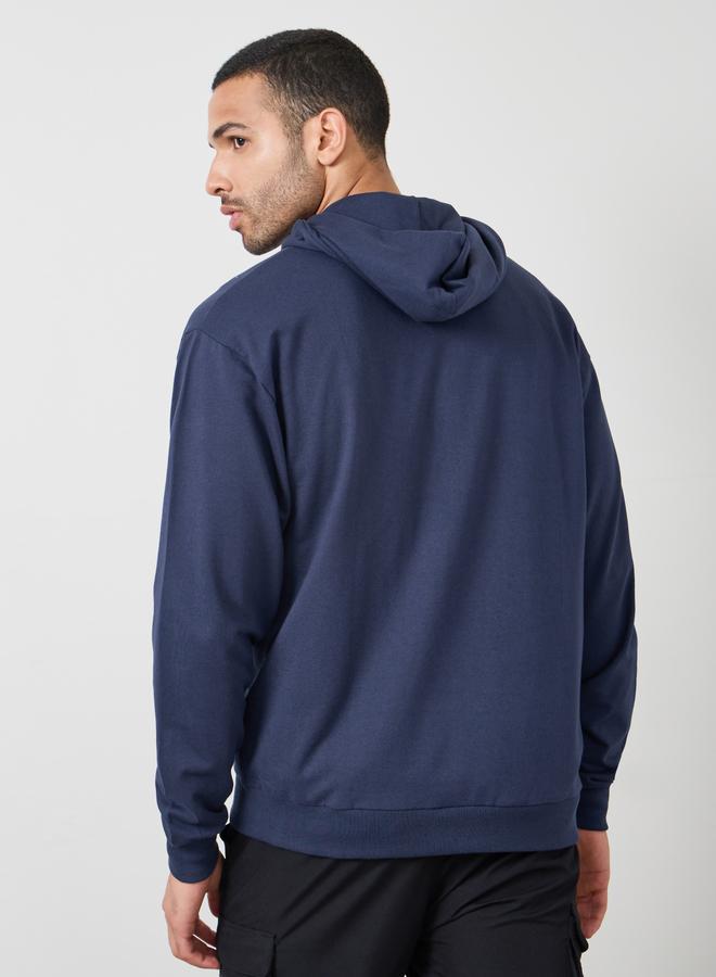 Styli Relaxed Fit Zip Hoodie with Contrast Drawcord - Image 5