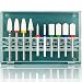 Feecy Nail Drill Bits Set Ceramic for Acrylic Nails Gel Polish Professional, 3/32 Inch Efile Nail Drill Bits Kit for Cuticle Safety Barrel Nail Art Tools with Holder, 10pcs (S10-C) - Image 2