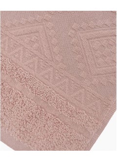 Kilim Patterned Jacquard Set of 2 Hand Towels 50 x 90 - Dusty Rose - pzsku/ZDE7F8D165FB43CE0F12BZ/45/_/1725723673/154da652-2a3c-44e2-b914-60cb29ab0fa2