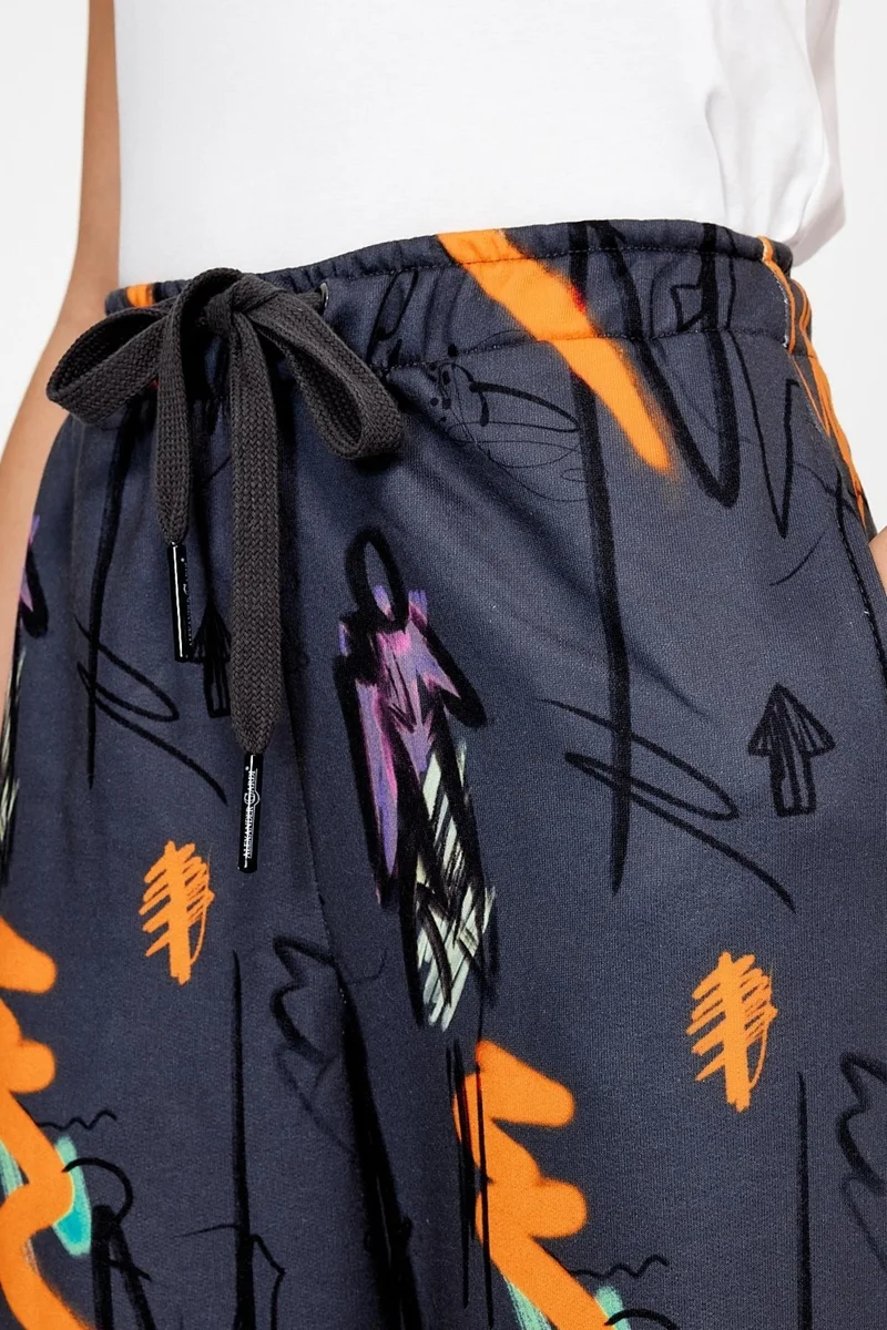 Alexander Gardi Tie Dye Pattern Sweatpants (B22-12500)