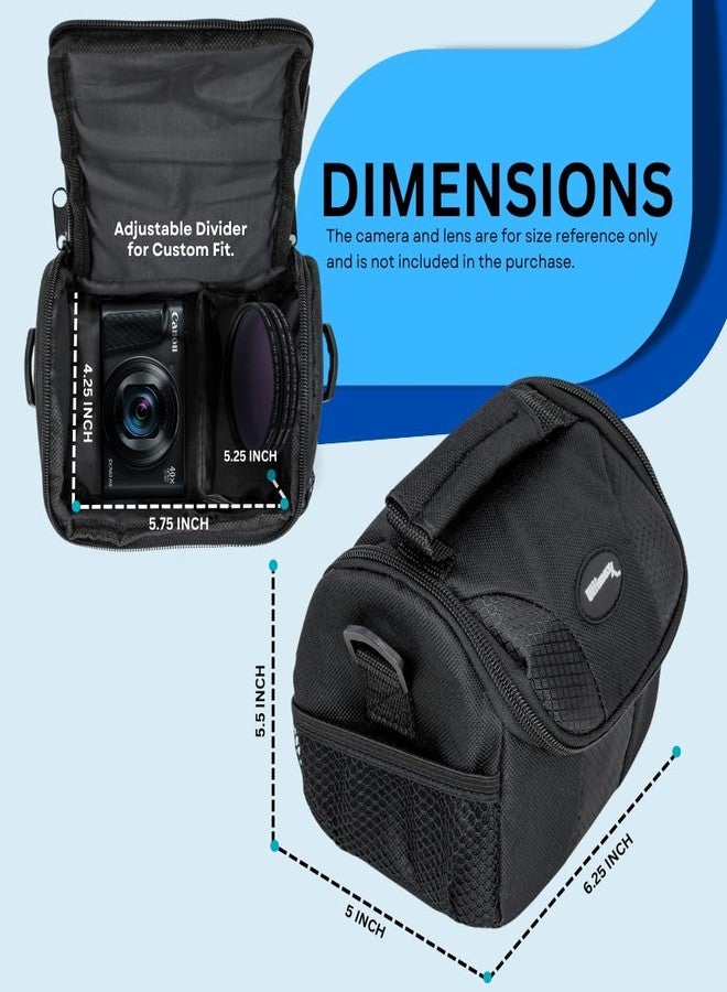 Ultimaxx Small Carrying Case / Gadget Bag for Sony,Nikon, Canon, Olympus, Pentax, Panasonic, Samsung & Many More Cameras & Camcorders - Image 2