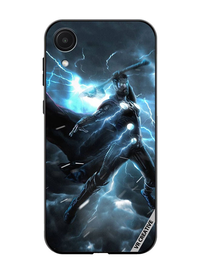 VR CREATIVE Protective Case Cover For Samsung Galaxy A03 Core Thor Light Design Multicolour - Image 1