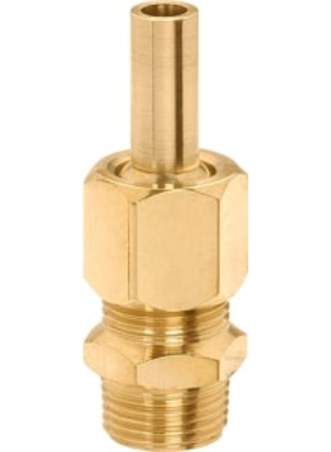 Pearl Pool Water Fountain 3/8" Angle Adjustable Single Jet Nozzles Brass Made In India PF – 1010  - Image 1