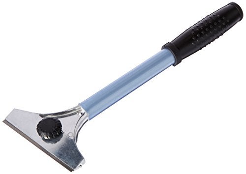 Winco وينكو 12 مكشطة للشواء بشفرة 4 بوصة ومقبض مطاطي، متوسط، من الفولاذ المقاوم للصدأ - Image 5