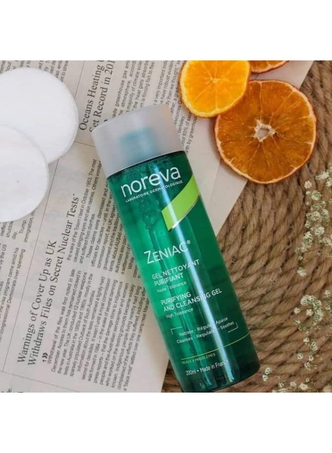 Noreva Zeniac Purifying Cleansing Gel 200ml - Image 2