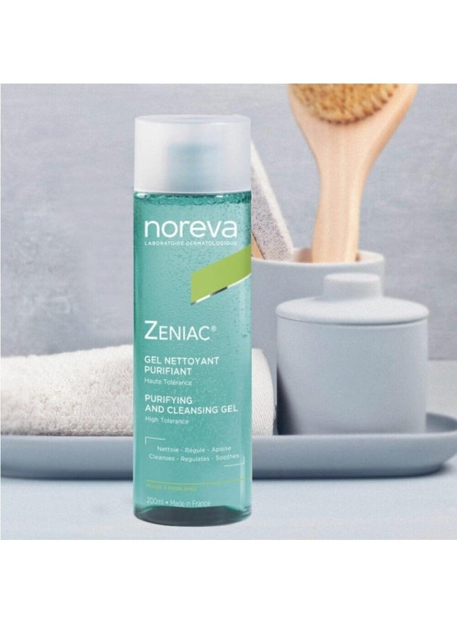 Noreva Zeniac Purifying Cleansing Gel 200ml - Image 3