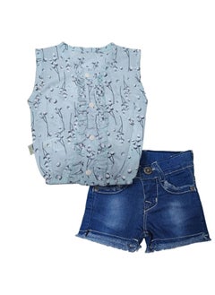 Baby Girls Set - Top+jeans Short - pzsku/ZDE8004F0603C37028CB3Z/45/_/1710329987/4fece0ce-1ccd-484a-b440-7cc487875844