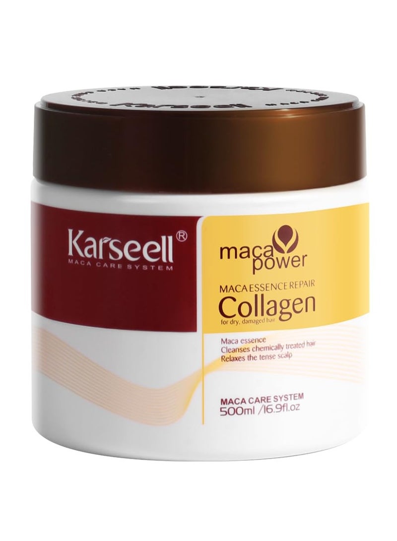 كارسيل قناع علاج الشعر بالكولاجين 500مل - Image 2