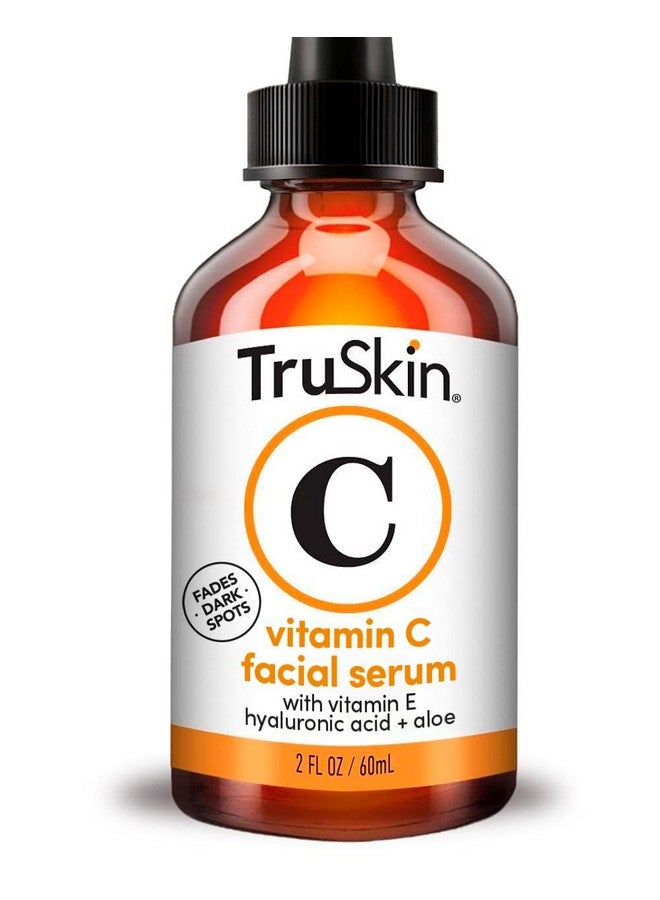 تروسكن مصل فيتامين سي - مصل مضاد للشيخوخة للوجه مع فيتامين سي وحمض الهيالورونيك وفيتامين إي والمزيد - مصل تفتيح للبقع الداكنة وتوحيد لون البشرة ومنطقة العين والخطوط الدقيقة والتجاعيد، 2 أونصة سائلة - Image 1