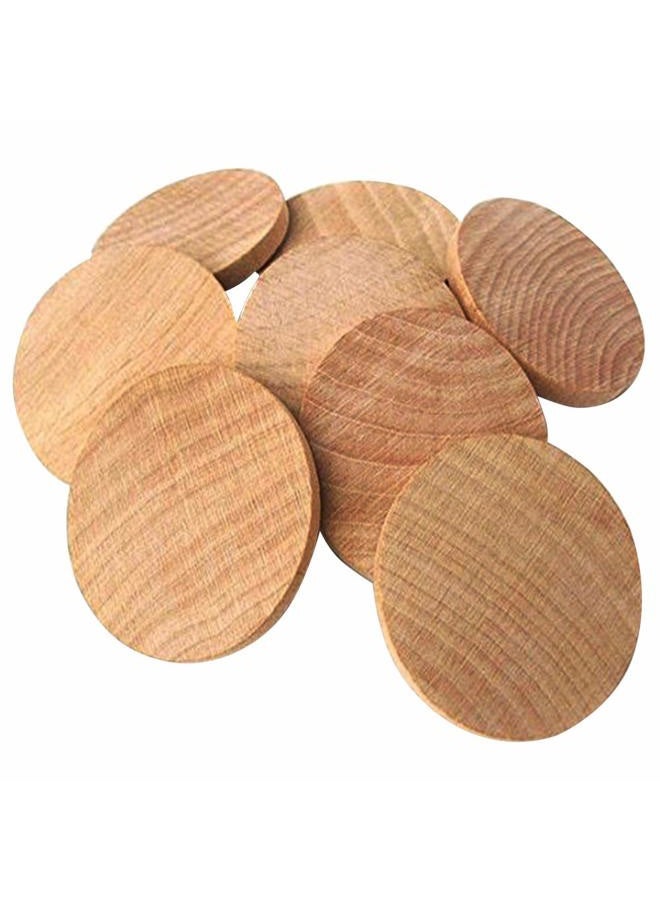 Axe Sickle 1.5 inch Natural Wood Slices Unfinished Round Wood Coins for Arts & Crafts Projects, Board Game Pieces, Ornaments, 100 per Pack. - Image 5