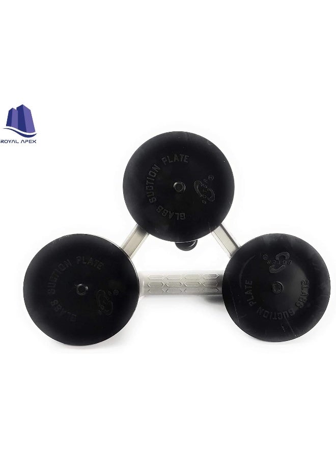 Royal Apex Heavy Duty Suction Cup Aluminium Glass Lifter Sucker Pad Carrying Grabbing Tile Puller Gripper For Lifting And Moving Glass, Floor, Window, Tile, Granite And Doors - Image 3
