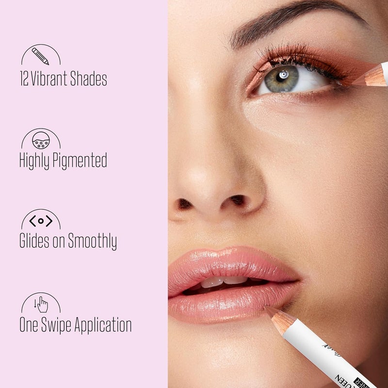 COLORS QUEEN COLORS QUEEN Lip Liner 02Choco Nude Matte - Image 2