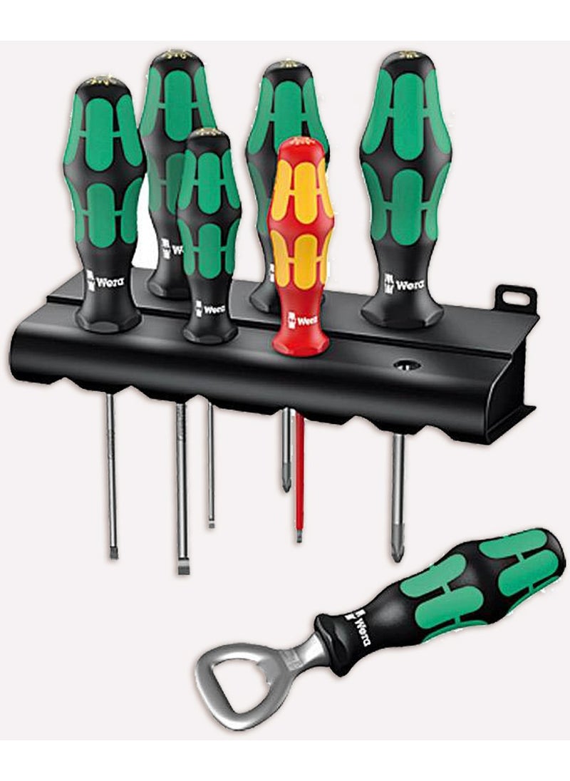Wera 6 Piece Bottle Opener Screwdriver Set 