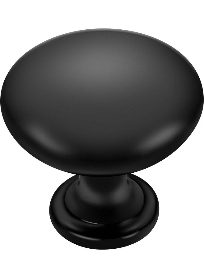 Ravinte 10 Pack Matte Black Zinc Cabinet Knobs and Pulls for Kitchen and Dresser Drawers - Image 1