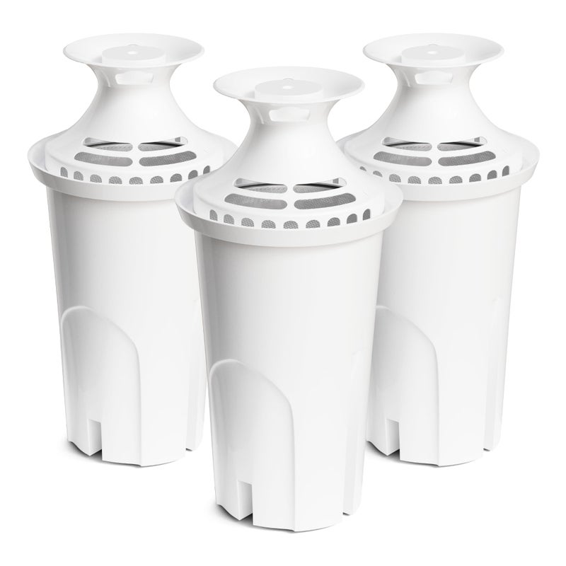 DESENRUIS Water Filter Replacement Compatible with Brita Water Pitchers and Dispensers, by DESENRUIS for Classic 35557, OB03, Mavea 107007, Reduce Chlorine and Bad Taste, BPA free, Pack of 3 - Image 1