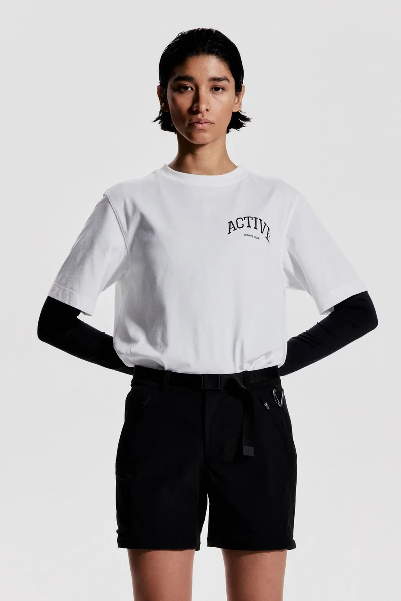 H&M Water-repellent zip-off hiking trousers