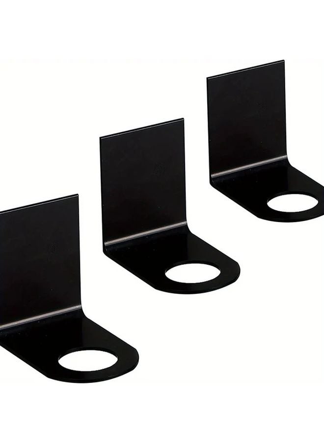 3pcs Stainless Steel Shampoo Gel Bottle Rack 27mm Suction Wall Hook For Kitchen Bathroom - Image 2