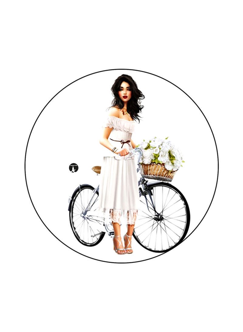 RKN Printed Round Mouse Pad Multicolour