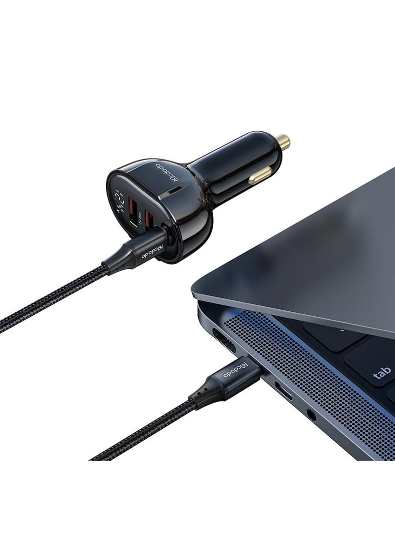 Mcdodo CC-4450 128W Digital Display 2C+1A PD Fast Car Charger - Image 3