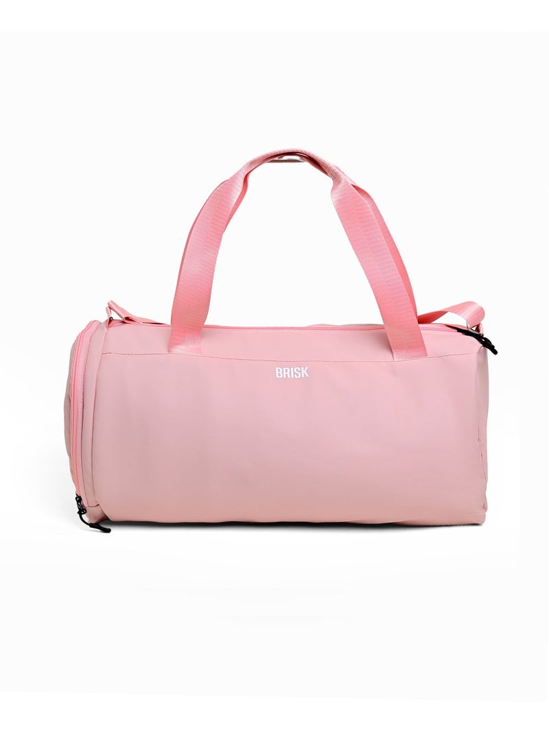 BRISK Stylish Waterproof Gym Bag – Large Sports Duffel With Shoe Pocket For Men & Women, Ideal For Travel & Workout - Image 4