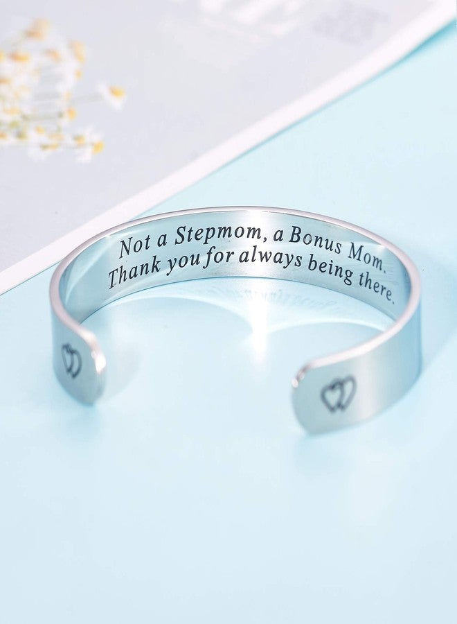 LParkin Bonus Mom Gifts Bracelet for Stepmom Thoughtful Gift For Step mother Cuff Bracelets Jewelry - Image 5