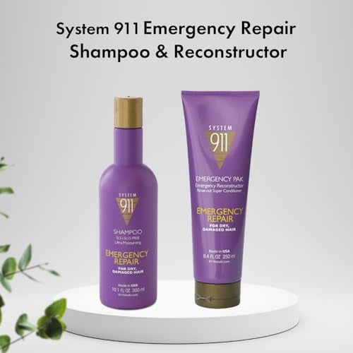 Hayashi System 911 Shampoo 10.1oz & Emergency Pak 8.4oz "Set" - Image 2
