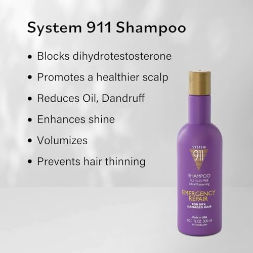 Hayashi System 911 Shampoo 10.1oz & Emergency Pak 8.4oz "Set" - Image 3
