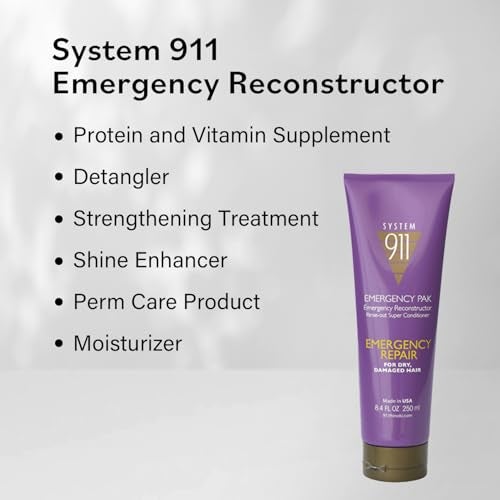 Hayashi System 911 Shampoo 10.1oz & Emergency Pak 8.4oz "Set" - Image 4