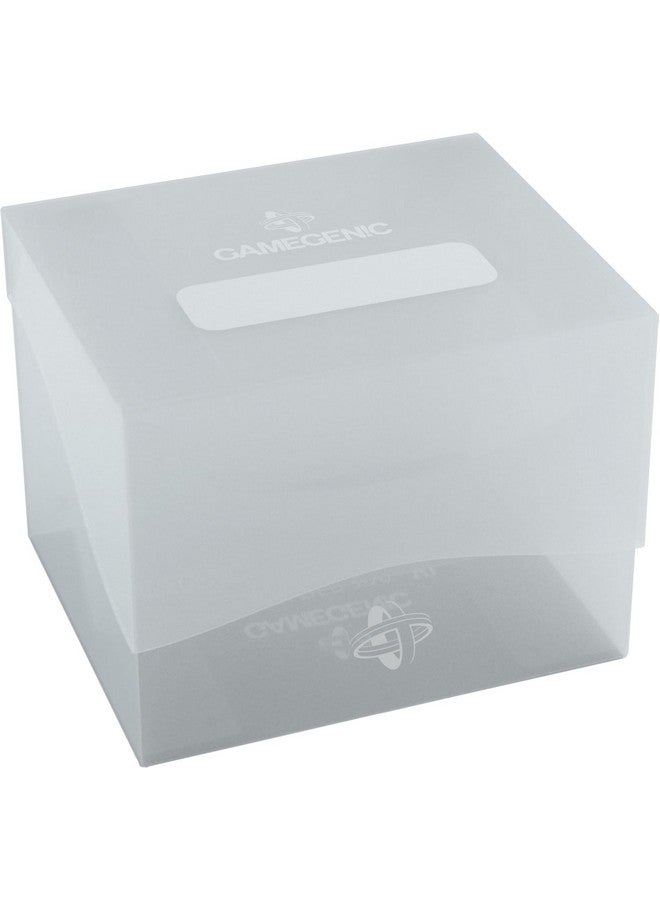 جم جينيك حامل جانبي 100+ XL صندوق سطح غير رسمي | تخزين بطاقة بأكمام مزدوجة مع مقسم بطاقات مرن | واقي بطاقة بريميوم | تقنية الكوبرا للرقبة | يحمل ما يصل إلى 100 بطاقة | لون واضح | صنع - Image 1