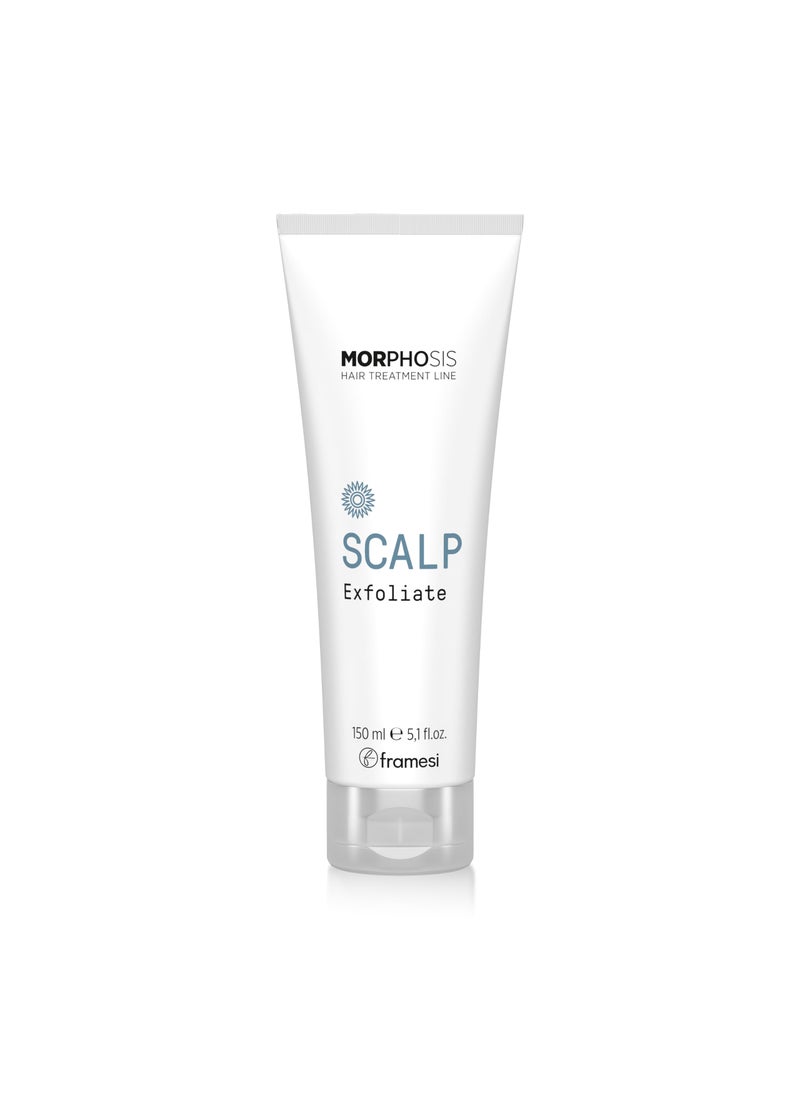 framesi - Framesi Morphosis Scalp Exfoliate, 5.1 fl oz, Scalp Exfoliator, Pre-shampoo Scalp Treatment - Image 1