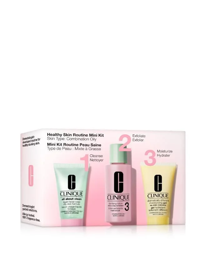 CLINIQUE Mini 3-Step Kit For Combination Oily Skin