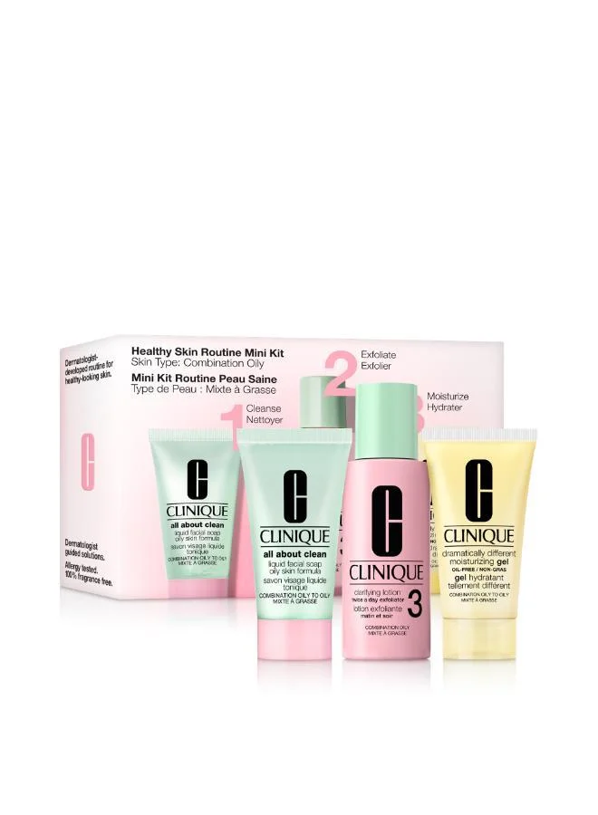 CLINIQUE Mini 3-Step Kit For Combination Oily Skin