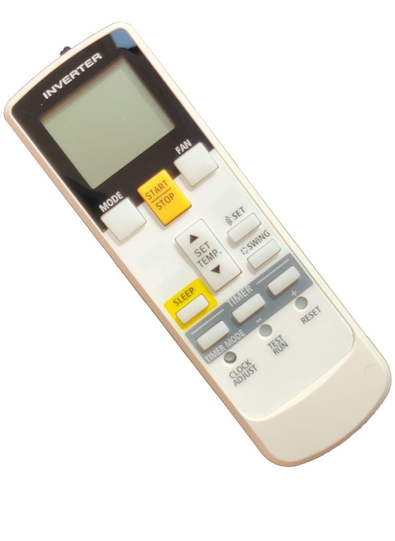 Air Conditioner Remote Control Compatible with General Split/Window Air Conditioner (AC-107C) – Battery Included