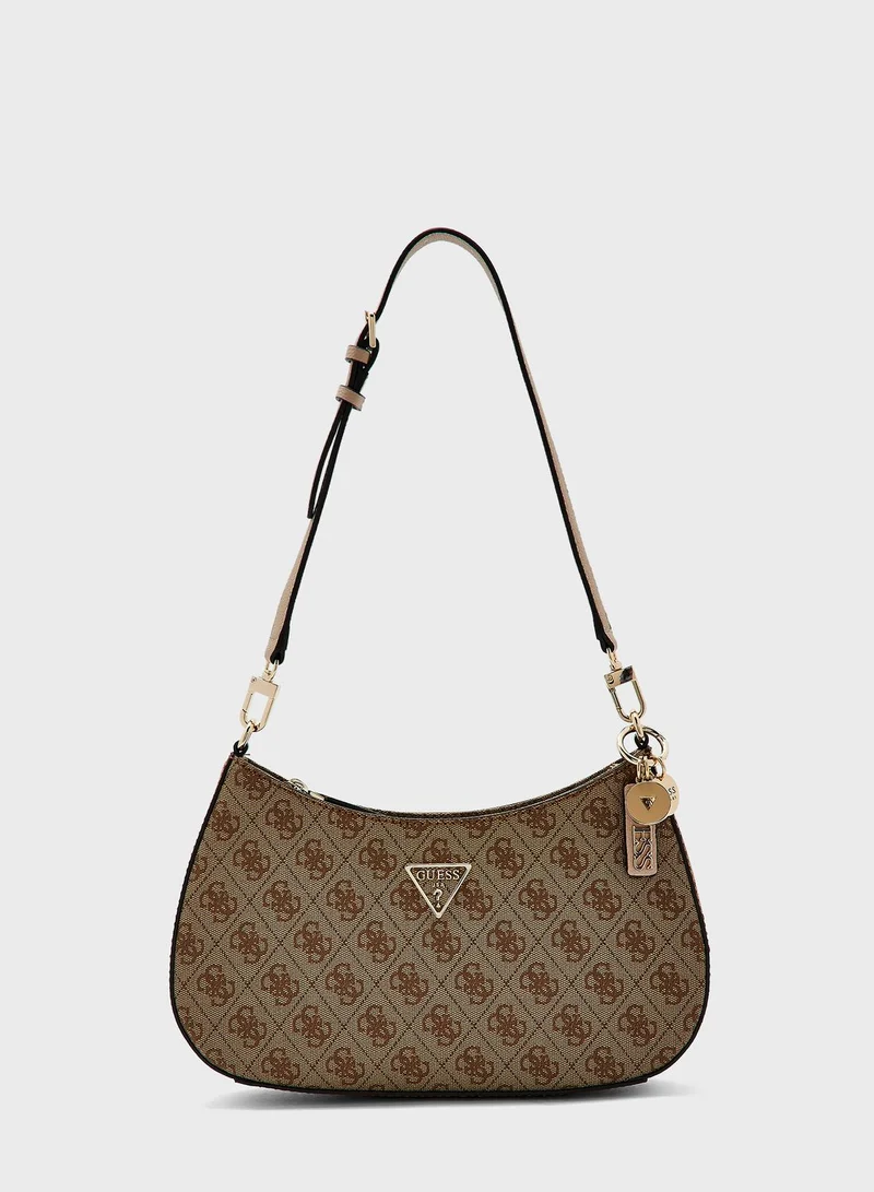 GUESS Noelle Top Zip Satchel Bag