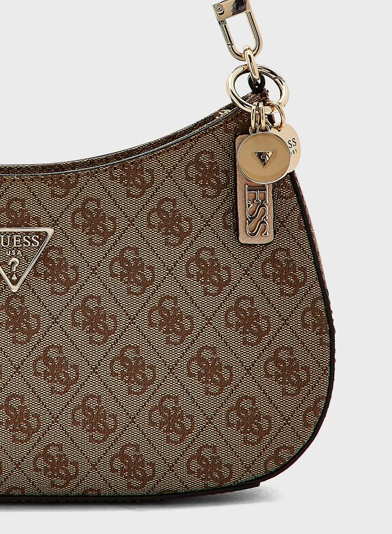 GUESS Noelle Top Zip Satchel Bag